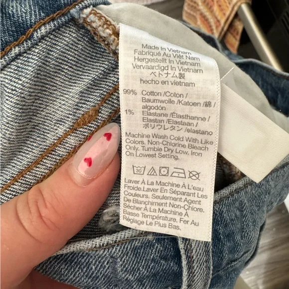 Madewell Mid-Rise Perfect Vintage Jean in Ainsdale Wash Size 25 - Picture 11 of 11